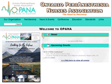 Tablet Screenshot of opana.org